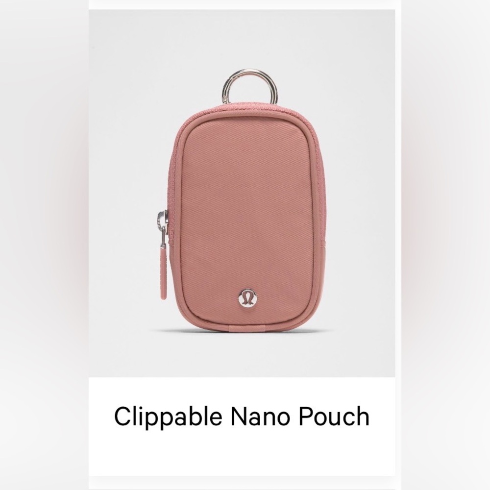 Lululemon Dusty Rose Nano Pouch